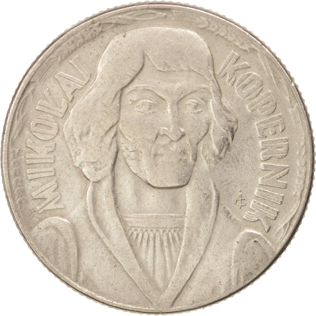 Moneta, Polska, 10 Zlotych, 1959, Warsaw, EF(40-45), Miedź-Nikiel, KM:51