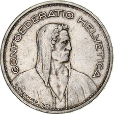 Coin, Switzerland, 5 Francs, 1932, Bern, EF(40-45), Silver, KM:40