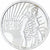 Francia, 5 Euro, 2008, Semeuse, MBC+, Plata, KM:1534