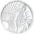 Francia, 5 Euro, 2008, Semeuse, MBC+, Plata, KM:1534
