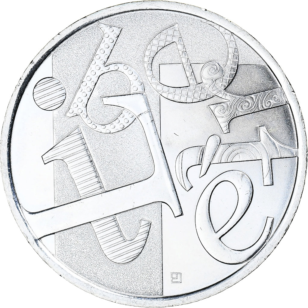 France, 5 Euro, Liberté, 2013, Paris, MS(63), Silver