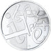 France, 5 Euro, Liberté, 2013, Paris, MS(63), Silver