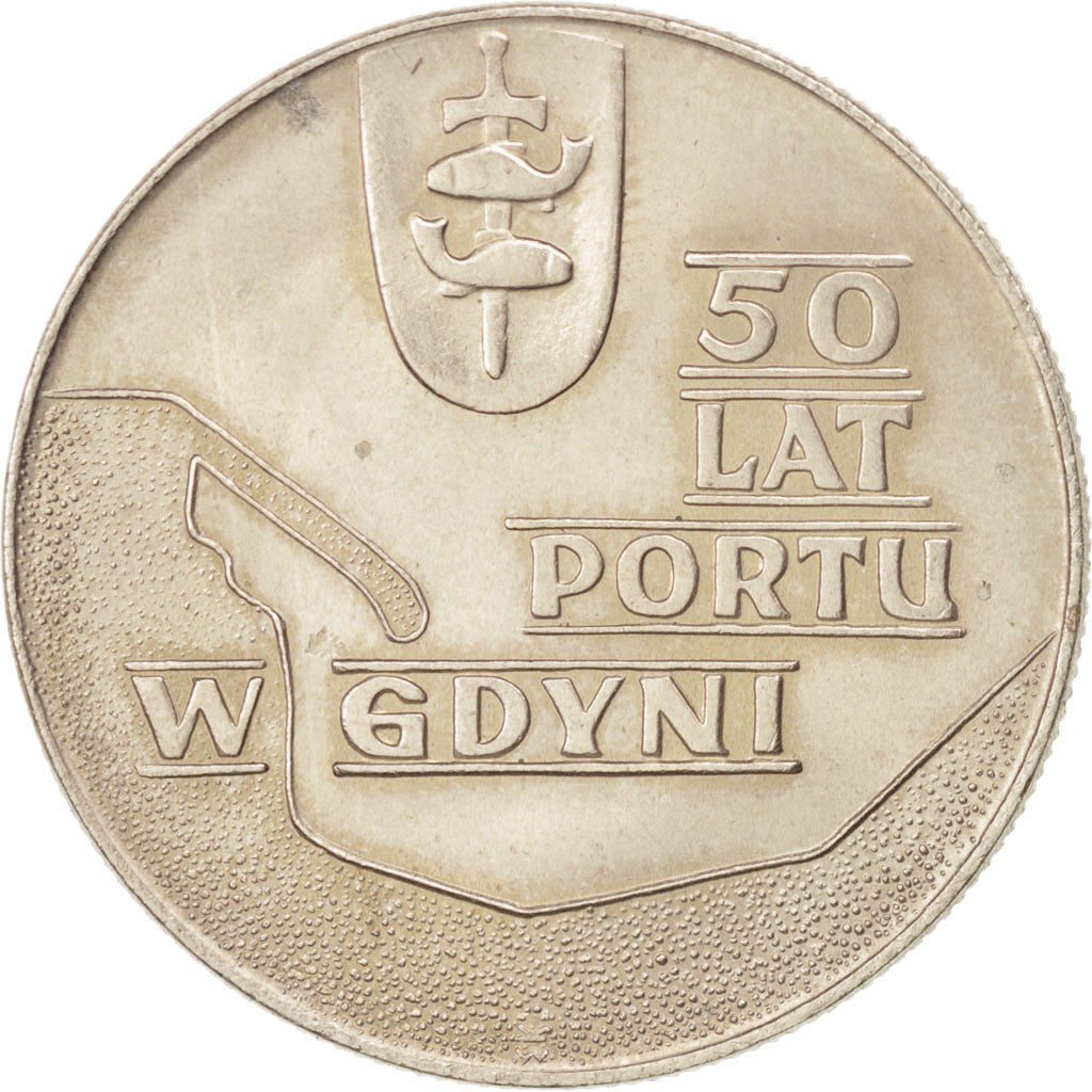 Moneda, Polonia, 10 Zlotych, 1972, Warsaw, EBC, Cobre - níquel, KM:65