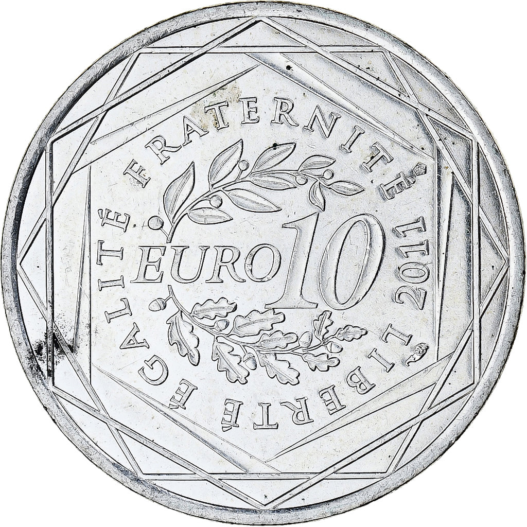 France, 10 Euro, Euros des régions, 2011, Paris, Pays De La Loire, MS(63)
