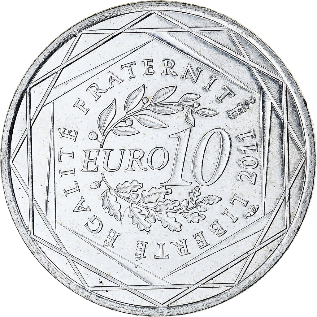 France, 10 Euro, Euros des régions, 2011, Paris, Pays De La Loire, MS(63)