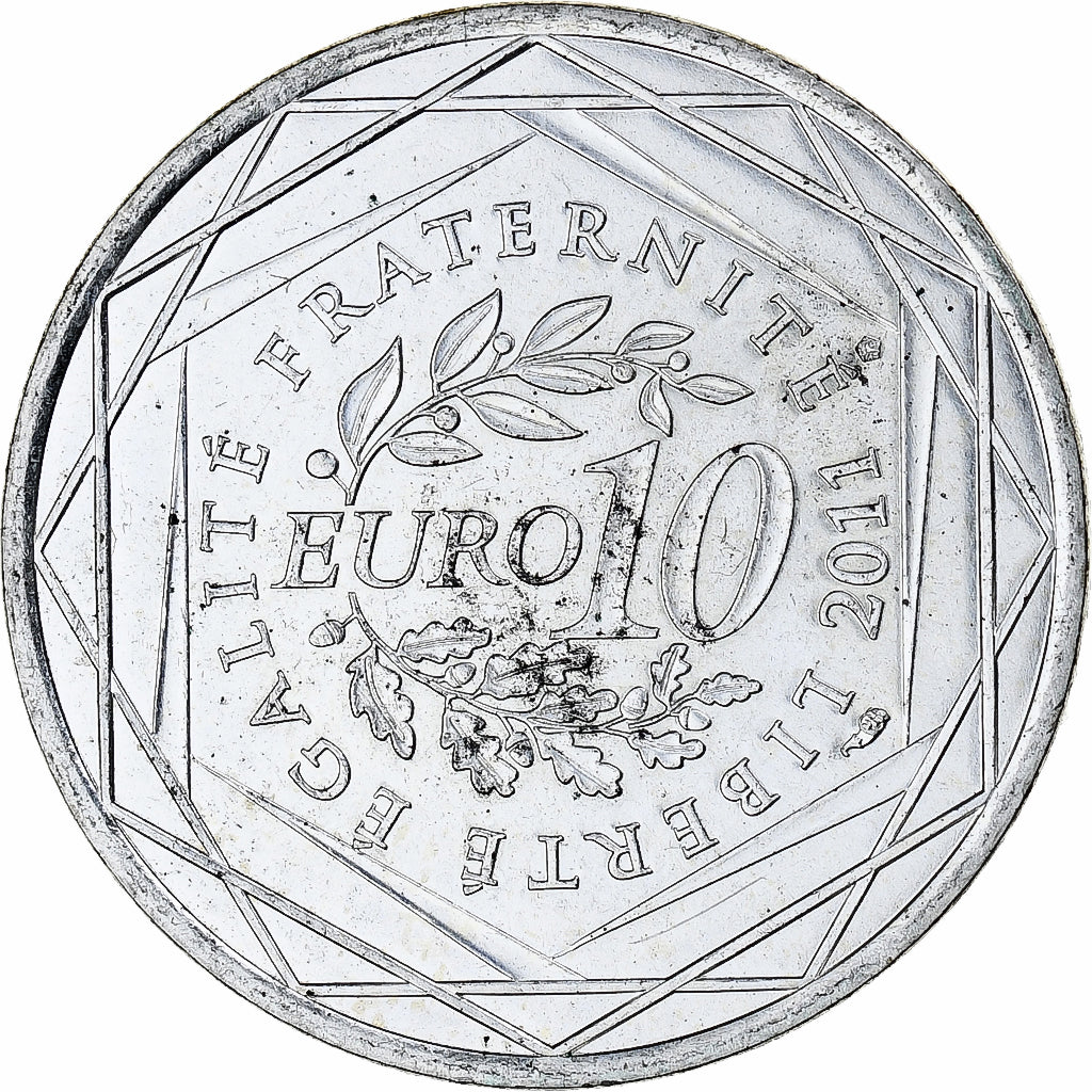 Frankrijk, 10 Euro, Euros des régions, 2011, Paris, Pays De La Loire, UNC-