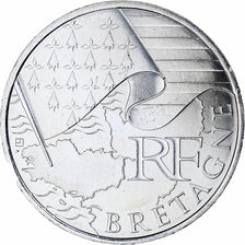 Francja, 10 Euro, Euros des régions, 2010, Monnaie de Paris, Bretagne