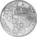 France, 10 Euro, Aquitaine, 2011, Paris, MS(63), Silver, KM:1727