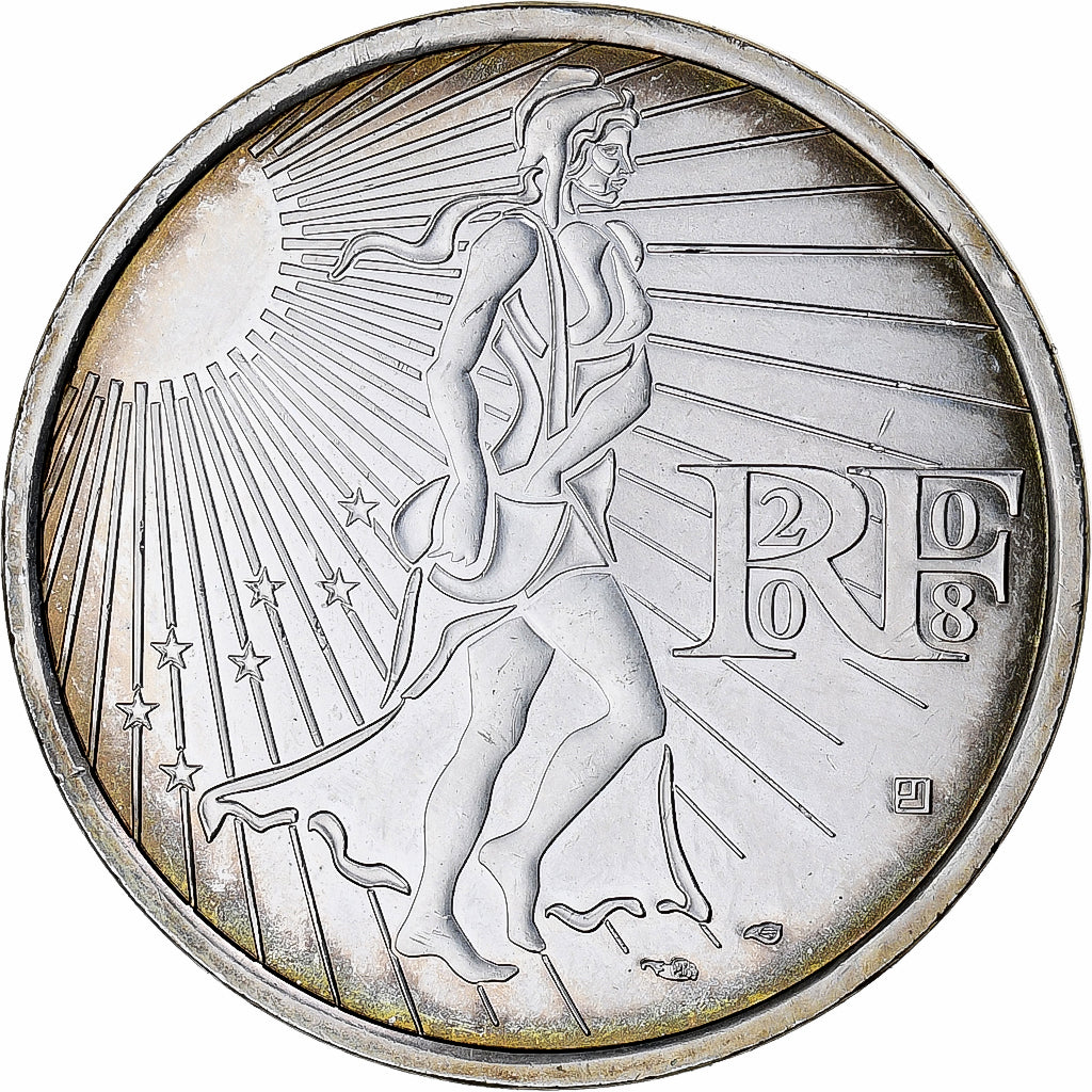 France, Semeuse, 15 Euro, 2008, Monnaie de Paris, SPL, Argent, KM:1535
