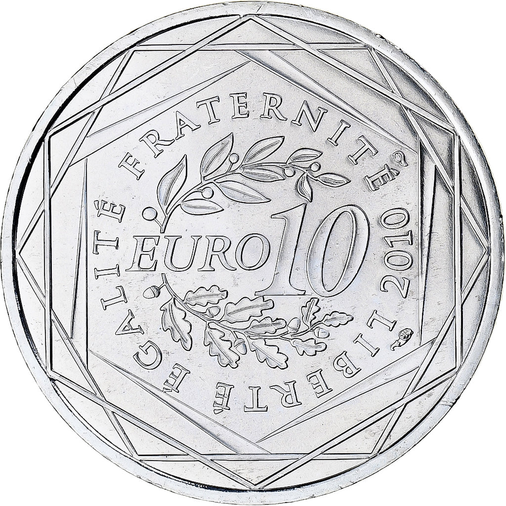 France, 10 Euro, Euros des régions, 2010, Monnaie de Paris, Languedoc