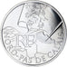France, 10 Euro, Nord-Pas de Calais, 2010, Paris, MS(65-70), Silver, KM:1664