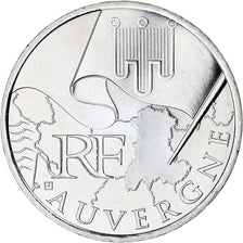 France, 10 Euro, Euros des régions, 2010, Monnaie de Paris, Auvergne, FDC