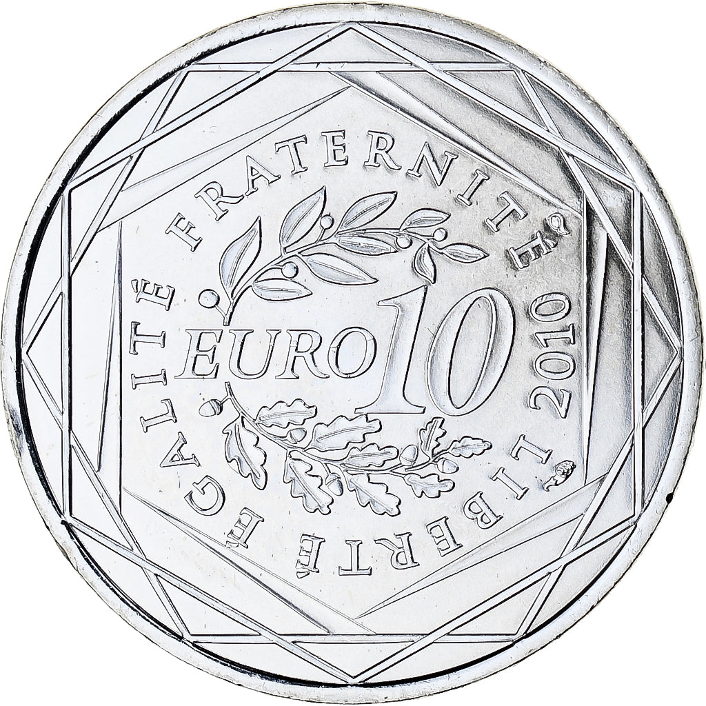 Francja, 10 Euro, Euros des régions, 2010, Monnaie de Paris, Provence Alpes