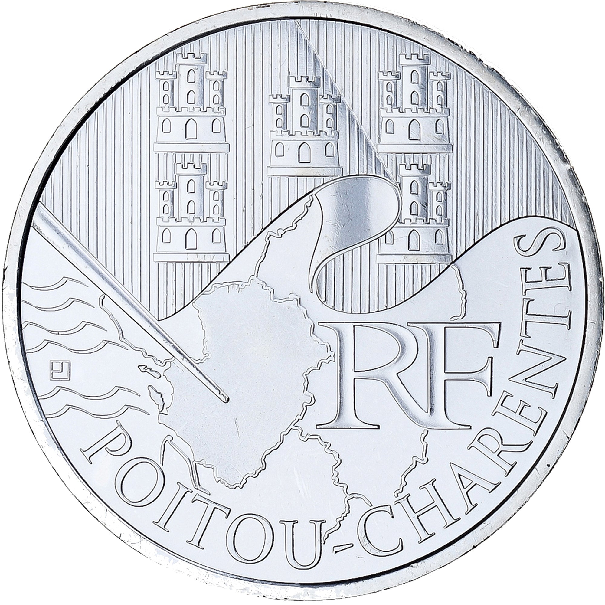 Frankreich, 10 Euro, Euros des régions, 2010, Monnaie de Paris