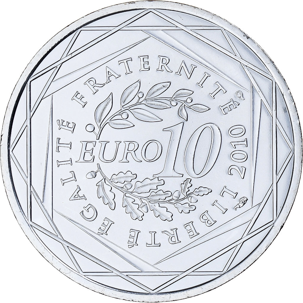 Frankreich, 10 Euro, Euros des régions, 2010, Monnaie de Paris