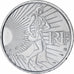 France, 10 Euro, 2009, Monnaie de Paris, Semeuse, MS(64), Silver