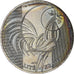 Francja, Monnaie de Paris, 10 Euro, Coq, 2016, Paris, MS(63), Srebro
