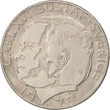 Coin, Sweden, Carl XVI Gustaf, Krona, 1978, AU(55-58), Copper-Nickel Clad