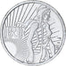 França, Semeuse, 5 Euro, 2008, Monnaie de Paris, MS(64), Prata, KM:1534