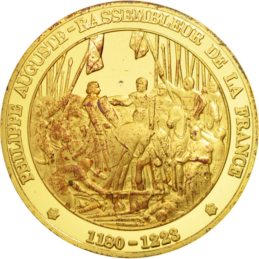Frankrijk, Medal, French Fifth Republic, History, UNC-, Vermeil