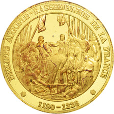Frankrijk, Medal, French Fifth Republic, History, UNC-, Vermeil