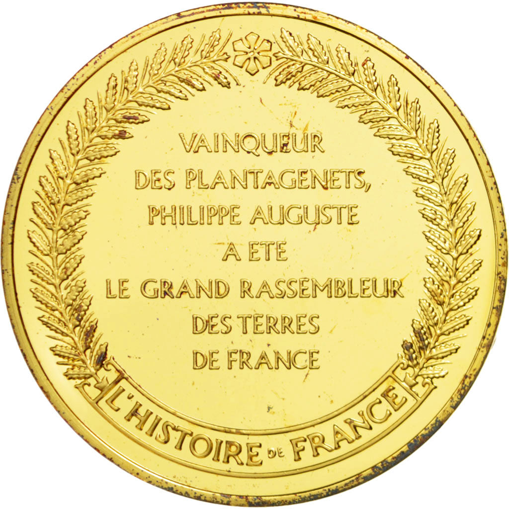 Frankrijk, Medal, French Fifth Republic, History, UNC-, Vermeil