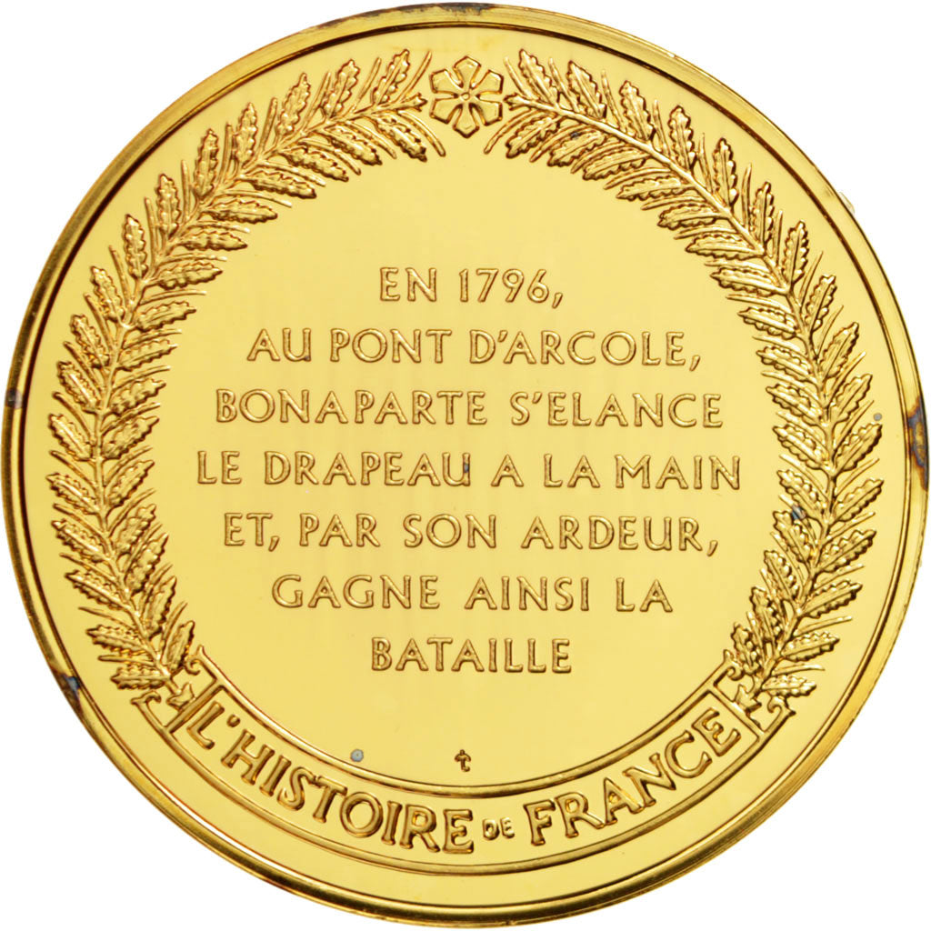 France, Medal, French Fifth Republic, History, MS(63), Vermeil