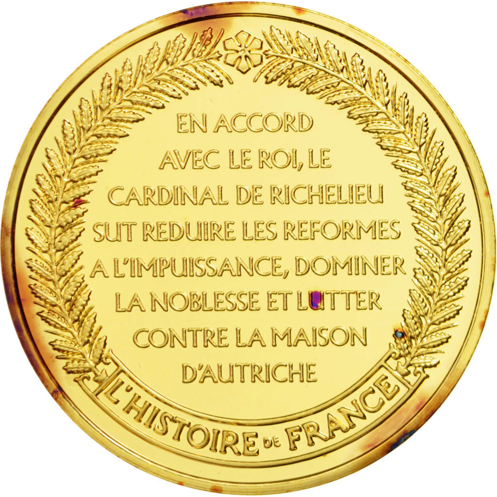 Francia, Medal, French Fifth Republic, History, SC, Oro vermeil