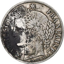 Coin, France, Cérès, 5 Francs, 1851, Paris, VF(30-35), Silver, KM:761.1