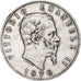 Coin, Italy, Vittorio Emanuele II, 5 Lire, 1876, Rome, EF(40-45), Silver