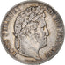 France, 5 Francs, Louis-Philippe, 1835, Strasbourg, Silver, EF(40-45)