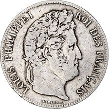 Monnaie, France, Louis-Philippe, 5 Francs, 1838, Lille, TB, Argent, Gadoury:678