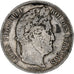 Moneta, Francia, Louis-Philippe, 5 Francs, 1841, Lille, MB+, Argento, KM:749.13