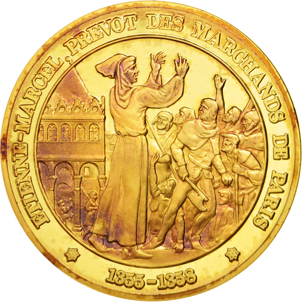 Frankrijk, Medal, French Fifth Republic, History, UNC-, Vermeil