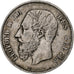 Münze, Belgien, Leopold II, 5 Francs, 5 Frank, 1872, S+, Silber, KM:24