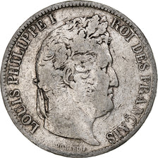 Monnaie, France, Louis-Philippe, 5 Francs, 1831, Strasbourg, TB, Argent