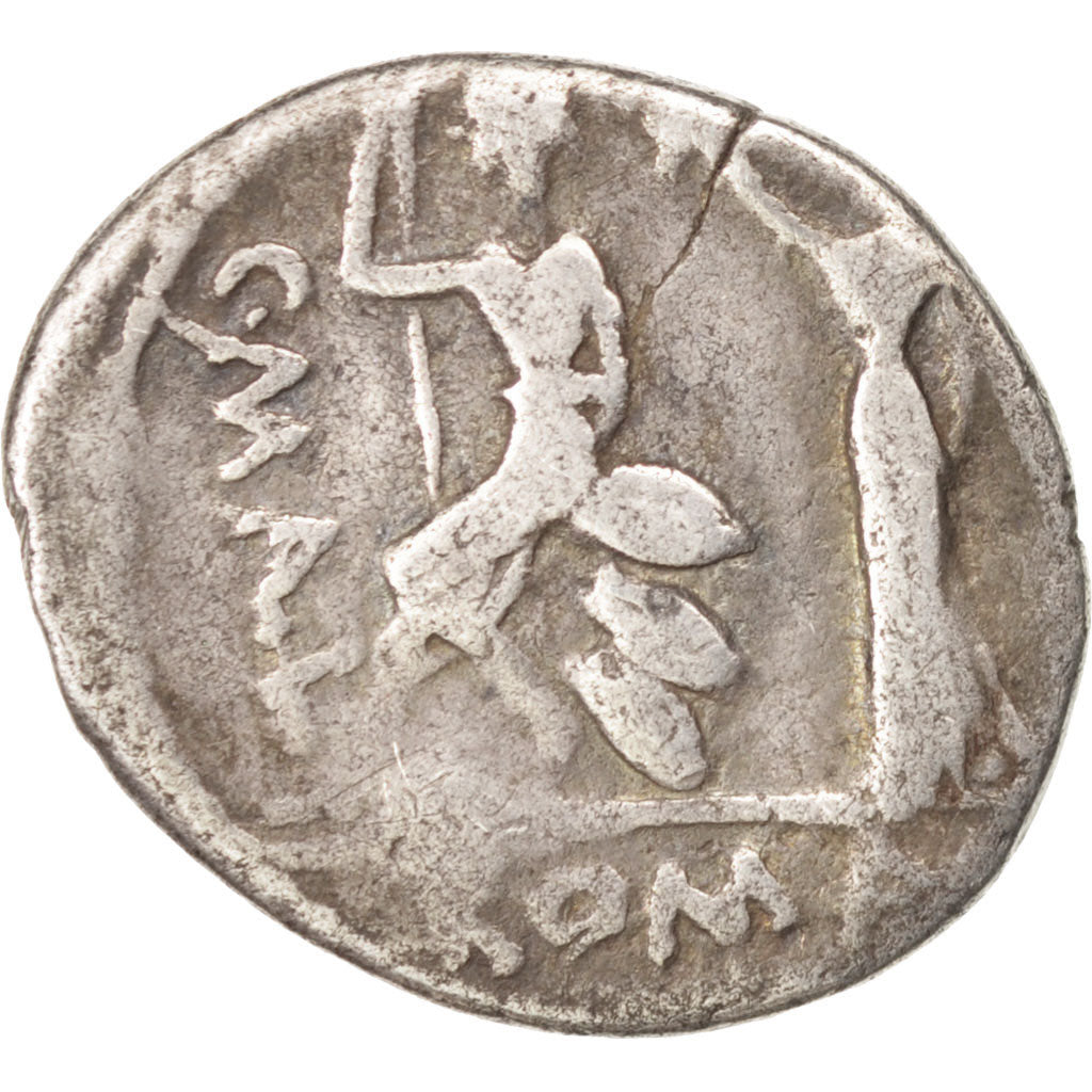 Coin, Caecilia, Denarius, Rome, VF(20-25), Silver