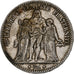 France, 5 Francs, Hercule, 1875, Paris, Argent, TB+, Gadoury:745a, KM:820.1
