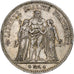 Coin, France, Hercule, 5 Francs, 1876, Paris, EF(40-45), Silver, KM:820.1