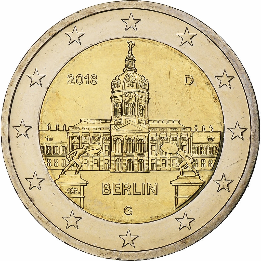 GERMANIA - REPUBBLICA FEDERALE, 2 Euro, Berlin, 2018, Karlsruhe, SPL+