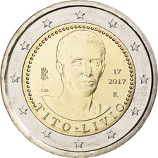 Italie, 2 Euro, Tito Livio, 2017, SPL+, Bimétallique