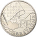 França, 10 Euro, Bretagne, 2010, Paris, MS(63), Prata, KM:1648