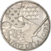 França, 10 Euro, Pays de la Loire, 2010, Paris, MS(63), Prata, KM:1665