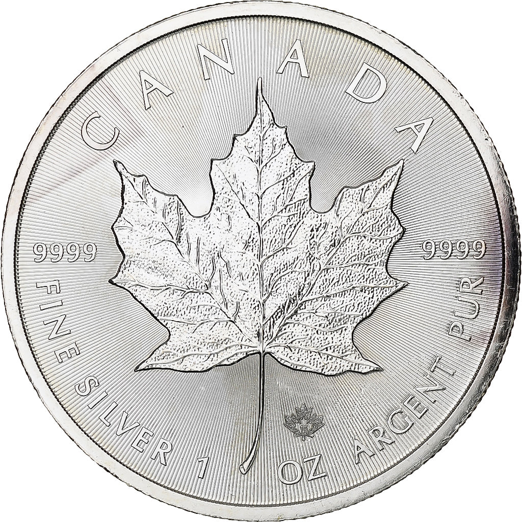Canadá, Elizabeth II, 5 dollars, 1 oz, Maple Leaf, 2015, Ottawa, Proof, Plata