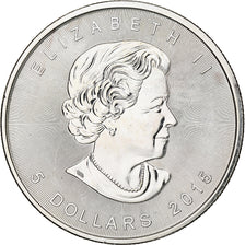 Canada, Elizabeth II, 5 dollars, 1 oz, Maple Leaf, 2015, Ottawa, Proof, Silver