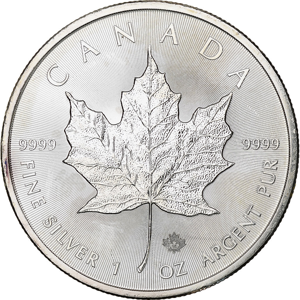 Canada, Elizabeth II, 5 dollars, 1 oz, Maple Leaf, 2015, Ottawa, Proof, Zilver