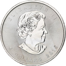 Canada, Elizabeth II, 5 dollars, 1 oz, Maple Leaf, 2015, Ottawa, Proof, Zilver