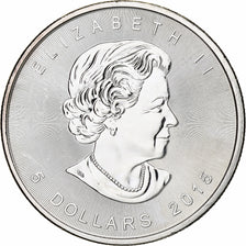 Canada, Elizabeth II, 5 dollars, 1 oz, Maple Leaf, 2015, Ottawa, Proof, Argento