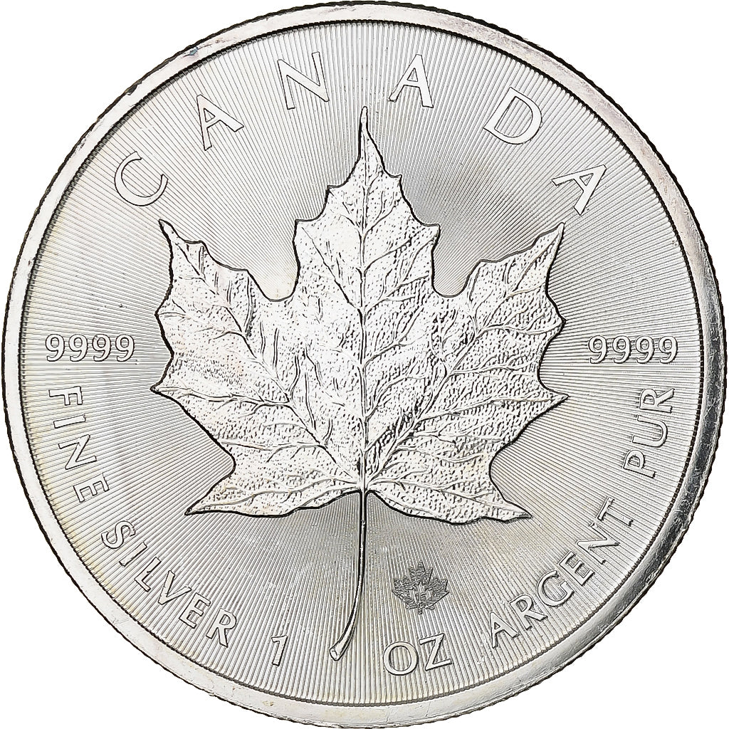 Canadá, Elizabeth II, 5 dollars, 1 oz, Maple Leaf, 2015, Ottawa, Proof, Plata