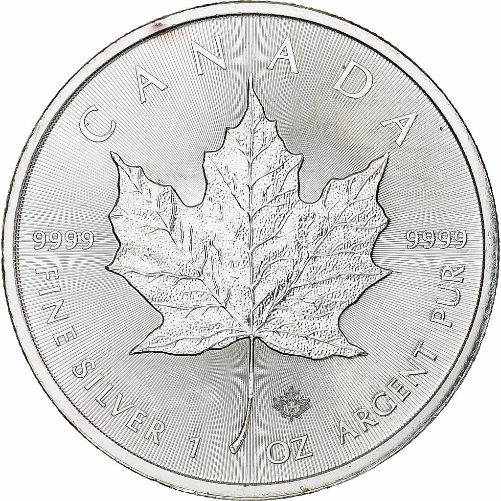 Canadá, Elizabeth II, 5 dollars, 1 oz, Maple Leaf, 2015, Ottawa, Proof, Plata